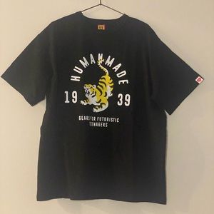 NWT Human Made SS T Shirt/ Men’s Large/ Black & White